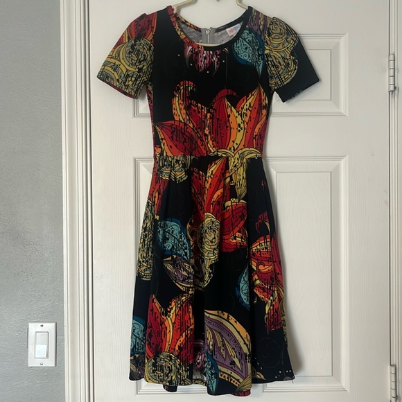 Beautiful multi-colored Lularoe dress - Picture 1 of 2